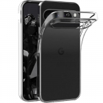 Dėklas Google Pixel 9 Pro XL - Skaidrus Silikoninis Gelinis TPU Apsauga Mink&scaron;tas Itin Plonas Phonillico&reg;
