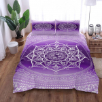 Vintažinis Mandala antklodės užvalkalų rinkinys Karali&scaron;ko dydžio Karalienės dydžio Dvigulis Pilnas Viengulis dydis Patogus patalynės komplektas 135x200cm
