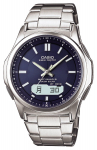 Casio Wave Ceptor Sidabrinis Laikrodis WVA-M630D-2AJF Vyri&scaron;kas Saulės energija varomas, Radijo bangomis valdomas