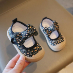 Vaiki&scaron;ki drobės batai, kvėpuojantys kūdikių bateliai vaik&scaron;čioti, pavasariniai mergaičių mink&scaron;to pado laisvalaikio batai, vaiki&scaron;ki bateliai, teniso batai Zapatillas Ni&ntilde;o 17-insole13cm