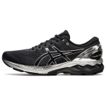 Asics Gel Kayano 27 Platinum Black Pure Silver Vyri&scaron;ki sportbačiai 1011B158-001 40.5