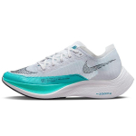 Nike ZoomX Vaporfly Next% 2 Balti Aurora Žali Moteri&scaron;ki Sportbačiai Washed-Teal Black CU4123-101 36.5 gray