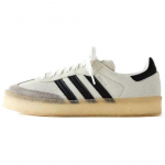 Ronnie Fieg x Clarks x adidas 8th Street Samba Kithmas kolekcija - Balti Juodi Unisex sportbačiai Kreminiai Kreidės Baltumo Pagrindiniai Juodi IE4033 38⅔