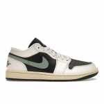 Air Jordan 1 Low Jade Smoke Moteri&scaron;ki sportbačiai juodi antracito burė DC0774-001 38.5