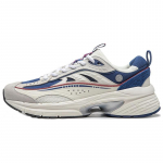 Li Ning Yixing Lite Patogūs Universalūs Smūgius Absorbuojantys Neslystantys Žemo Aulo Laisvalaikio Batai Vyrams Kedai Balta Mėlyna AGCT503-2 41