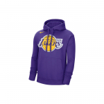 Nike NBA Los Angeles Lakers Fleece Puloveris su gobtuvu Violetinis Vyri&scaron;kas Streetwear DN4709-504 S