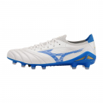 Mizuno Morelia Neo 4 Beta Elite balti ir mėlyni sportbačiai su gobtuvu P1GA244225 40