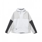 Nike ACG Storm-FIT Cascade Rains su logotipu siuvinėtas su gobtuvu laisvas ilgomis rankovėmis &scaron;varkas moterims &scaron;varkai Foton-pilkas DV9523-025 M