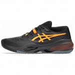 ASICS Gel Resolution X Juodi &Scaron;okiruojančiai Oranžiniai Vyri&scaron;ki Sportbačiai 1041A481-001 44.5