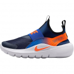 Nike Flex Runner 4 Laisvalaikio Mada Paprasti Universalūs Vaikų Bėgimo Batai Vaikų Sportbačiai Juodi Balti IF2894-401 29.5