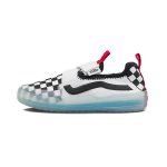 Vans Strker Ultimate Waffle Mesh Canvas Laisvalaikio žemi vaiki&scaron;ki riedlenčių bateliai Vaiki&scaron;ki sportbačiai Juodi Balti VN0A4UVY5GU 34