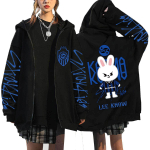 Stray Kids Mada Vintažiniai Džemperiai Moterims Vyrams Unisex Rudeniui Žiemai Nauji Ilgomis Rankovėmis Puloveriai Vir&scaron;ūnės &Scaron;ik Stiliaus Gatvės Drabužiai Kasdieni&scaron;ki Laisvi Vir&scaron;ūnės M