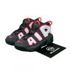 Nike Air More Uptempo PS Vidutinio peleno Siren Raudona Balta DH9723-200 EU 28 juoda/raudona
