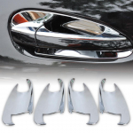 beler Chromuota durų rankenėlės puodelio dubens dangtelio apdaila Mercedes Benz GLK-class X204 GLK300 GLK350 C-Class W204 2008-2010 2011