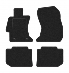 Dywaniki samochodowe welurowe do: Subaru Impreza IV hatchback, sedan (2011-2016) anthra