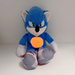 SONIC Pliu&scaron;inis 45cm Pliu&scaron;inė lėlė Kūdikio kvėpavimas Peluche Raminantis žaislas Anime Kūdikio Muzika &Scaron;viesa Miego žaislai Vaikų &scaron;ventinės dovanos