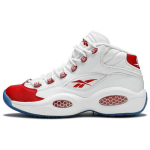 Reebok Question Mid 'White Pearlized Red' 79757 40.5