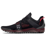 Under Armour Hovr Tour Be Dyglių Plati Golfo Avalynė 'Juoda Raudona' 3025744-001 44.5
