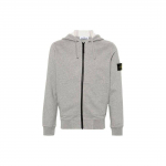 Stone Island Ss24 Logotipo Užtraukiamas Džemperis Vyri&scaron;ki Džemperiai Pilkas 801564251-A0M64 XXL