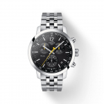 Tissot Nerūdijančio plieno juodas ciferblatas Vyri&scaron;kas madingas laikrodis T114.417.11.057.00 juoda