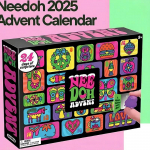 2025 Nee Doh Advento kalendorius Kalėdinės dekoracijos Naujųjų metų i&scaron;vakarės Dekoracijos Jėzaus gimimo Advento kalendorius Kalėdinės prekės