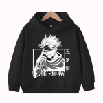 Jujutsu Kaisen Gojo Satoru Anime Vaikams-Su gobtuvu Harajuku Hip Hop Megztinis Vir&scaron;utiniai drabužiai Palaidinė 2XL