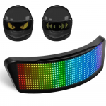 LED &scaron;almo ekranas, Motociklo &scaron;almo galinis žibintas &Scaron;almo įspėjamasis žibintas Moto priedai juoda