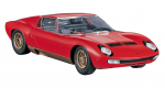 Hasegawa Lamborghini Miura SV Plastikinis Modelio Rinkinys HC13 1/24