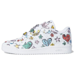 Jeremy Scott x adidas Forum 84 Low Monogram Unisex sportbačiai White Cloud-White Core-Black GX9668 41⅓