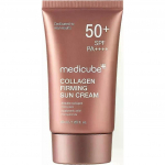 medicube Kolageną stangrinantis apsauginis kremas nuo saulės SPF50+ PA++++ 50 ml Hibridinis apsauginis kremas nuo saulės su