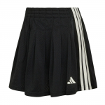 Adidas Stadium 2 In 1 Sijonas Laisvas Dryžuotas Auk&scaron;tas Juosmuo Klostuotas Laisvalaikio Sijonas Moteri&scaron;ki Sijonai KR5323 S
