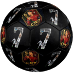 Ronaldo auksinis Cr7 logotipas Dydis 5 Futbolo kamuolys Ma&scaron;ininis siuvimas Vidaus/Lauko Universalus Futbolas Unikali dovana futbolo mėgėjams Gimtadienio/Kalėdų Vestuvių P zq