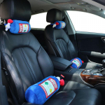 NOS azoto oksido butelis Nauji pliu&scaron;iniai žaislai pagalvė, prikim&scaron;ta mink&scaron;ta turbo JDM pagalvėlė Dovanos Automobilio dekoras Galvos atrama Atlo&scaron;o sėdynė 25cm headrest