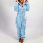Unisex Onesies Moteri&scaron;ki vienetiniai kombinezonai su gobtuvu &Scaron;eimai tinkantys pižamos Žieminės flanelinės poros pižamos