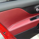 4 vnt. Automobilio Mikropluo&scaron;to Odos Interjero Durų Porankio Skydelio Dangtelis Apsauginis Apdailos Elementas Jeep Renegade 2015 2016 4x Wine with Wine