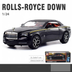 1/24 &bdquo;Scale Dawn Diecast&ldquo; automobilio modelio žaislas, patraukiama atgal žaislinė transporto priemonė su garsu ir &scaron;viesa vaikams, mažiems berniukams, mergaitėms, dovanų kolekcija