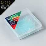 Blakstienų pakėlimo rinkinys blackwings 5 ​​Pairs Eyelash Perming Pad Silicone 5pairs mėlyna