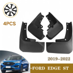 Auto Front Rear Mud Flaps 4pcs For Ford Edge ST  2022Mudguards special car fender Mud Flaps gray