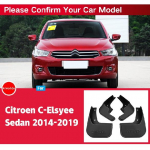Automobilio sparnų purvasargiai Citroen Elysee 2014- 2015 2016 2017 Purvasaugiai Priekiniai Galiniai Purvasaugiai Auto