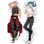Anime Fate / Grand Order Emiya Cu Chulainn Alter Cosplay Apkabinantis kūno pagalvės užvalkalas Dakimakura Peachskin BL Vyri&scaron;kas pagalvės užvalkalas