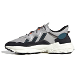 Adidas Ozweego pilki su utility žalia spalva unisex sportbačiai pilki-du core juodi FY1570 36
