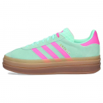 adidas Gazelle Bold Pulse Mint Screaming Pink Moteri&scaron;ki sportbačiai Žali su guminiu padu H06125 38
