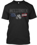 &bdquo;Mccormick Family Honors Veterans&ldquo; standartiniai unisex mar&scaron;kinėliai S