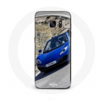 Coque pour Samsung Galaxy S6 Formule 1 McLaren Voiture Bleu