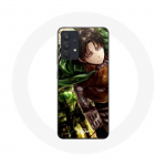 Coque pour Samsung Galaxy A13 4G / A13 4G Lite Attaque des Titans Levi Ackerman