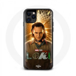 Coque pour Iphone 12 Pro Loki Affiche S&eacute;rie Saison 1