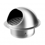 50&ndash;200 mm nuo rūdžių sienos oro ventiliacijos anga, fiksuota sagtis, atspari lietui, poliruota sustorėjusi grotelių ventiliacijos dangtelis i&scaron;orėje 150mm