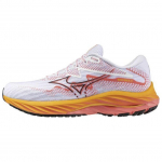 Mizuno Wave Rider 27 Balti Dubarry Moteri&scaron;ki Sportbačiai Juodi J1GD230371 36.5