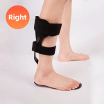 Anglies pluo&scaron;to pėdos atrama Fiksuota dilimui atspari kulk&scaron;nies pėdos atrama, tinka pacientams, sergantiems smegenų tromboze, hemiplegija