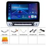 Android Car Radio multimedijos vaizdo grotuvas IPS 4 branduolių i&scaron;maniųjų sistemų navigacija GPS 2din garsas